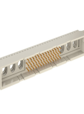 德国ERNI374162PCB连接器2.54mm弯角公型42pin数据传输率1Gbit/s