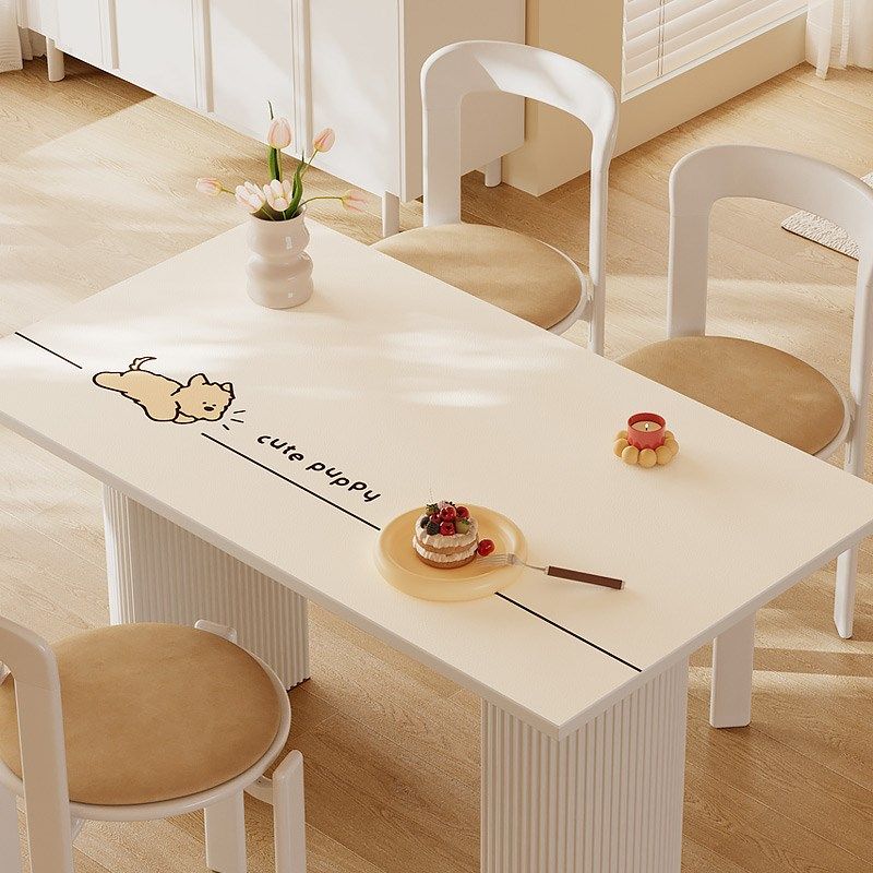 卡通简约桌布免洗防油防水pvc餐桌垫茶几台布长方形桌面隔热垫子,居家布艺,桌布,淘宝优惠券,粉丝福利购,淘宝优惠卷