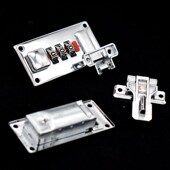 锁扣 对锁三位数旅行箱锁扣四位数密码 存钱罐密码 锁皮箱密码