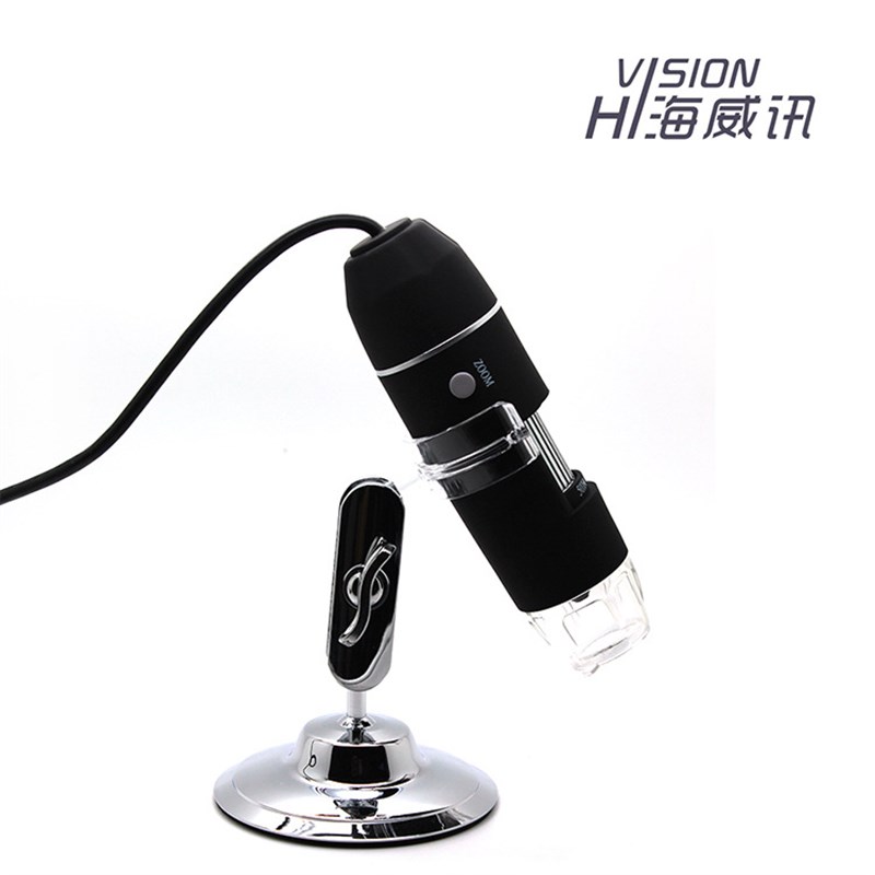 高清usb电子显微镜便携式放大1000倍毛囊头皮工业电路板维修检测