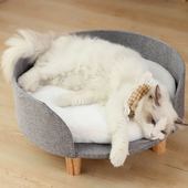 猫狗窝跳跳床吊床摇篮椅躺椅夏季 专用可拆洗宠物垫 幼猫布偶猫夏季