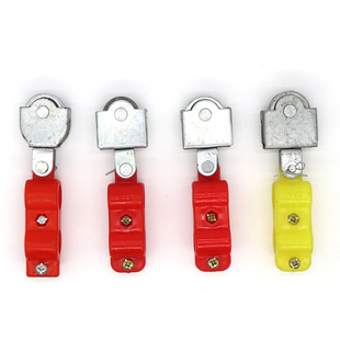 天车塑料吊线滑轮电动葫芦行车钢丝绳脱线滑线小滑轮电缆放线滑车