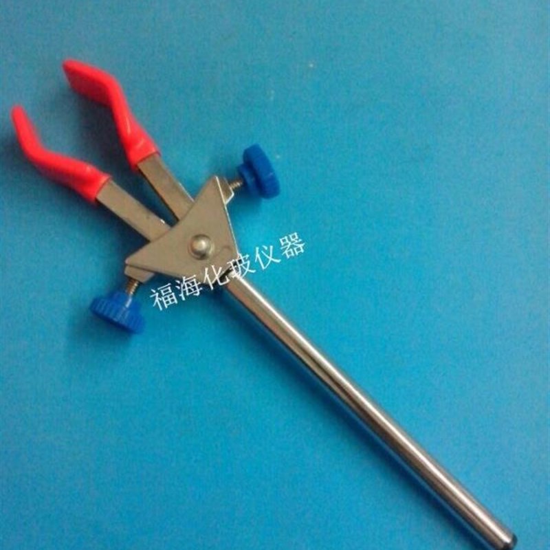 两爪双调节万用夹万能夹烧瓶夹固定夹 大号两爪多用夹