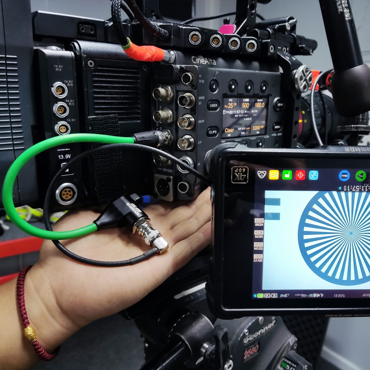 ARRI mini RED  komodo 科莫多 小监SDI隔离线防止SDI被电流击穿图片