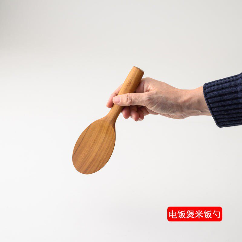 泰国进口chabatree柚木米饭勺日式家用实木电饭煲舀饭勺餐具无漆