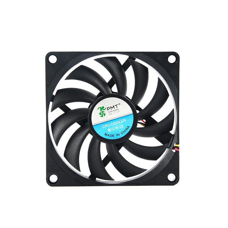 酷行者8CM 超薄10mm厚度超静音12V CPU散热器机箱风扇