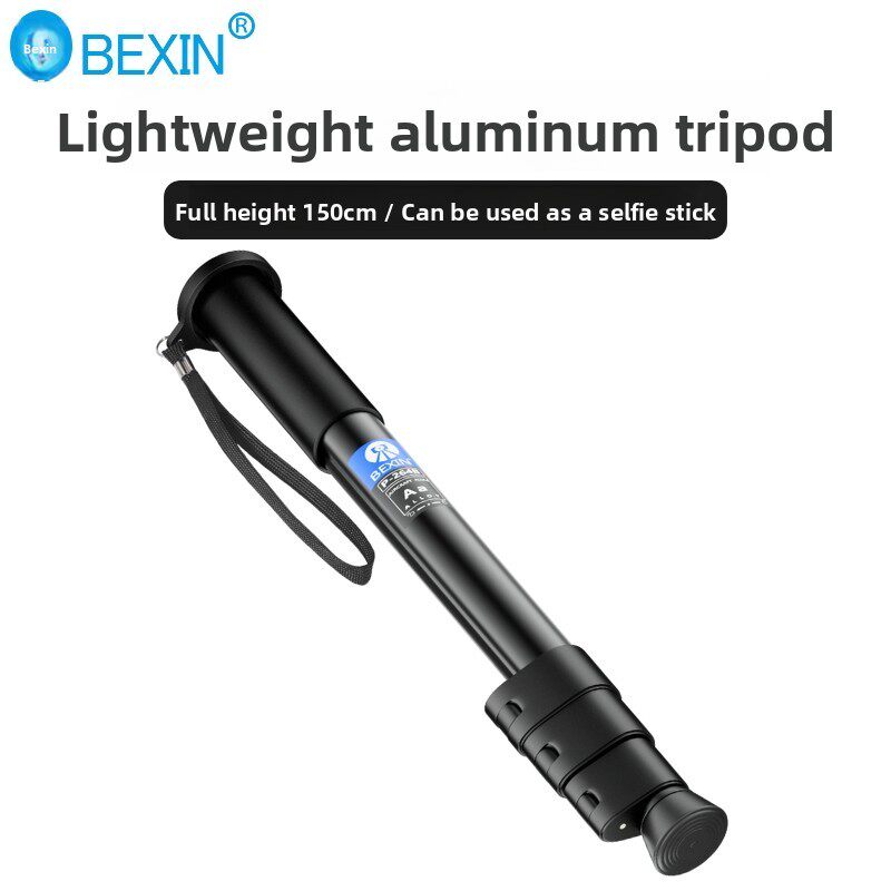 单反微单相机独角架户外拍摄单脚架摄影摄像轻便携登山杖独脚架