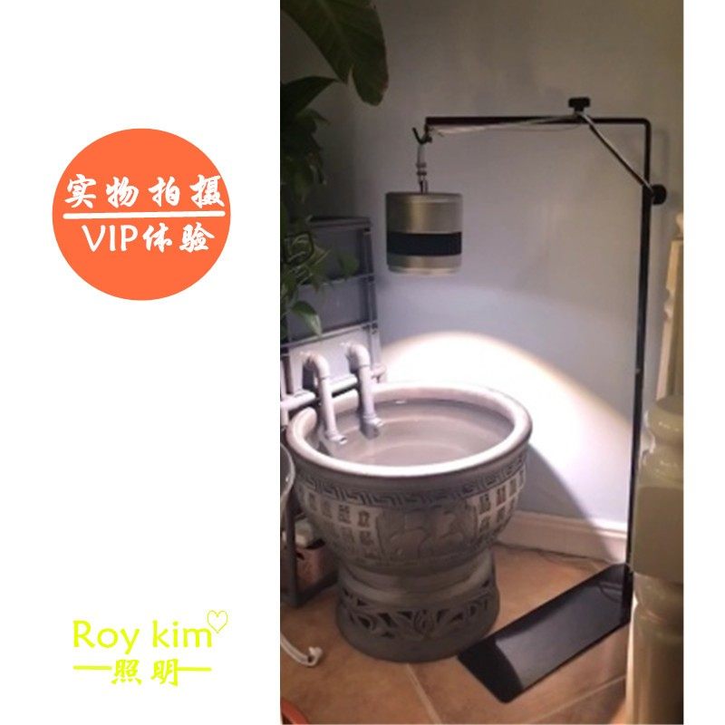尼特利全光谱LED筒灯吊灯水草支架灯水草灯落地支架调光方灯包邮