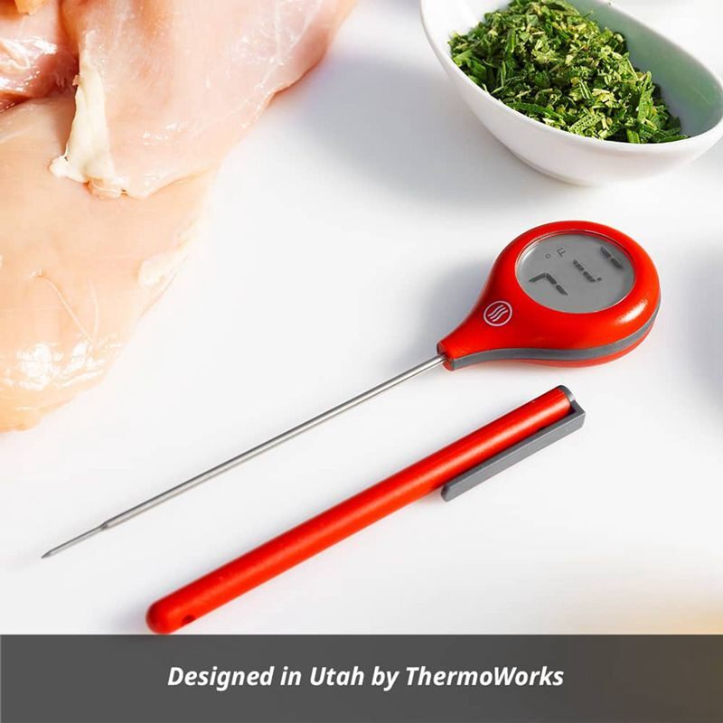 Thermoworks ThermoPop 2 烹饪烧烤用便携袖珍数字式烹饪温度计