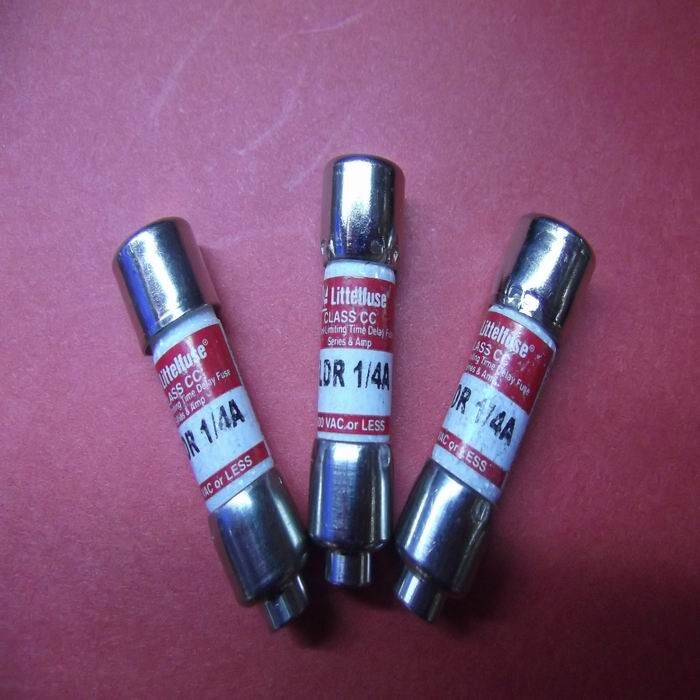 KLDR 1/4 力特CLASS CCTIME-DELAY延时熔断器/保险丝600V0.25A