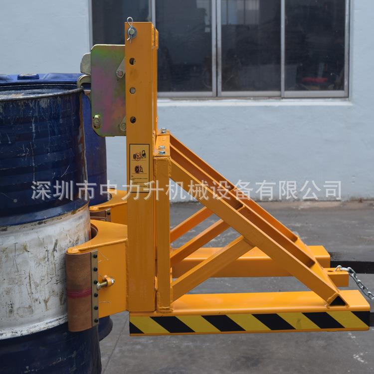 DG100A重型鹰嘴单双油桶夹桶具 专用叉车0夹 ZHLSH中油桶单鹰嘴夹