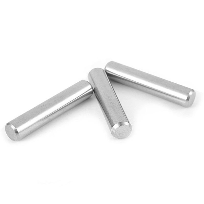 304不锈b钢国标GB119圆柱销直销双头倒角定位销子销钉M6M8M10M12