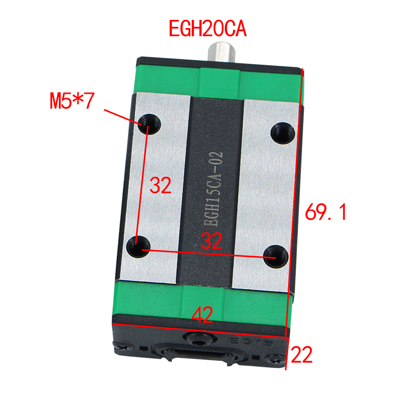 直线导轨滑块EGR EGsH15/20国产线轨滑轨线性导轨上银互换工厂