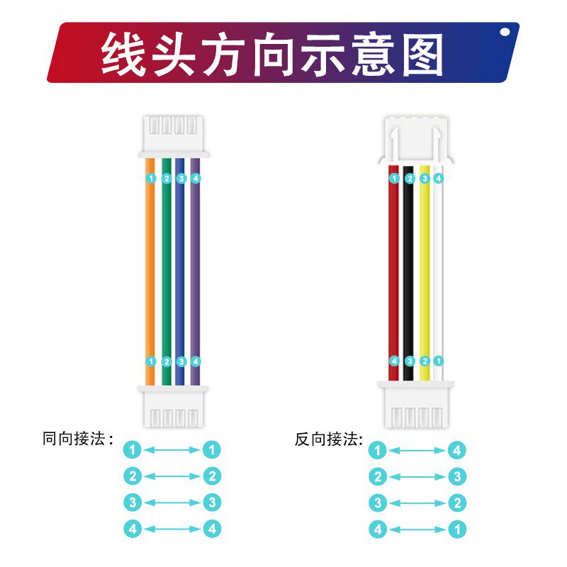 XH2.54端子线 18AWG大线芯粗纯铜 过7.5A电流2p3p4p5p6p7p8p9p10p