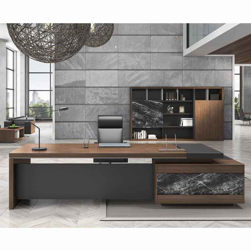 格诺瓦老板桌总裁桌简约现代经理桌办公桌主管桌大班台办公家具