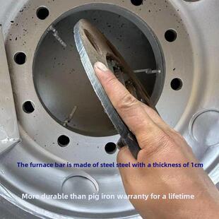 新型农村柴火灶汽车轮毂灶室外柴煤两用户用锅土灶采暖炕