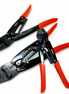 台湾OPT进口压线钳裸端子铜鼻子压接钳KH-2 6 8 9 12 13 16 22 38