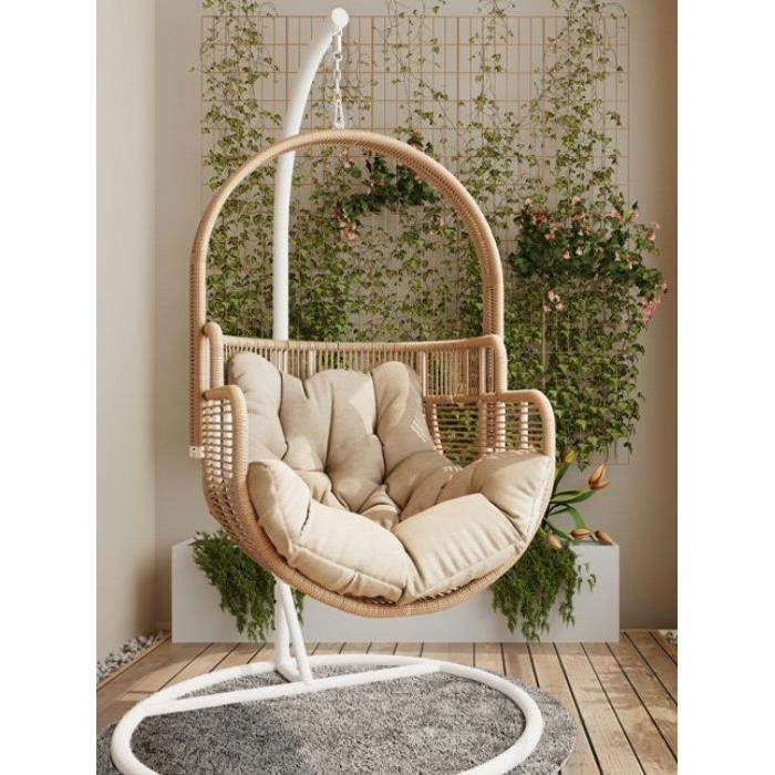 吊篮藤椅室内秋千家用阳台休闲吊篮椅网红摇椅吊床摇篮椅懒人吊椅