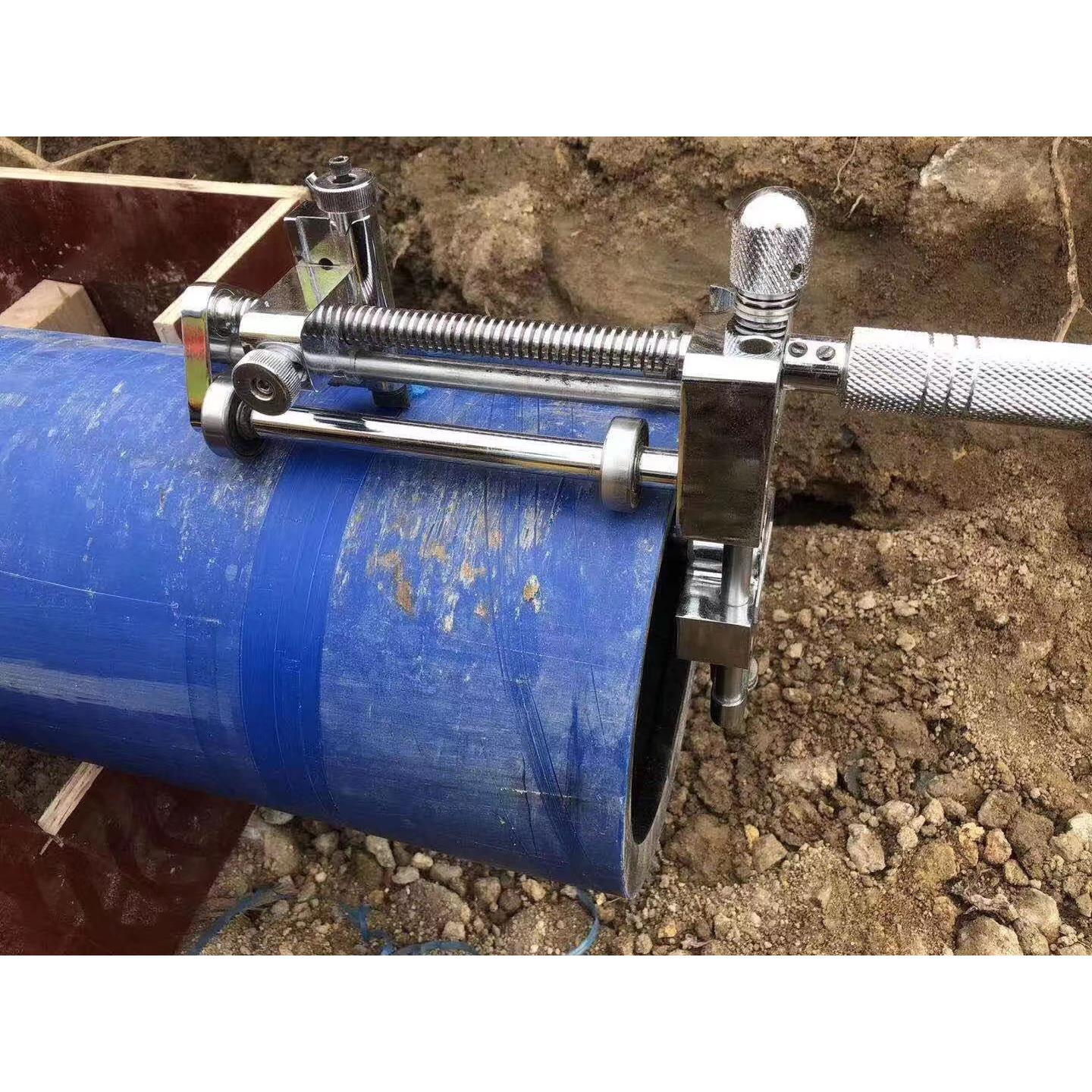 PE瓦斯水管道旋转刮刀刮除氧化层电熔焊机配件