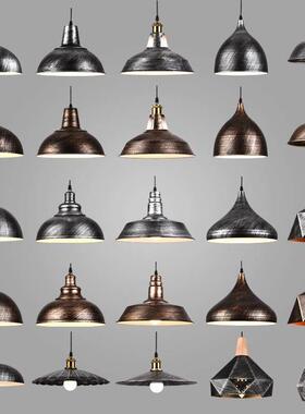 复古怀旧工业风个性简约烧烤餐厅餐饮饭店铺商用装饰loft吊灯灯罩