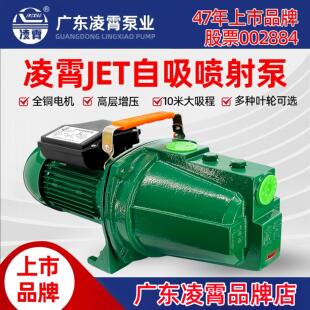 凌霄JET喷射自吸泵高扬程大流量大吸力家用商用220V增压泵抽井水