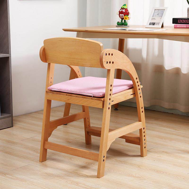 儿童学习椅子全实木可升降座椅宝宝餐椅学生靠背写字椅矫正坐姿椅,住宅家具,儿童学习椅,淘宝优惠券,粉丝福利购,淘宝优惠卷