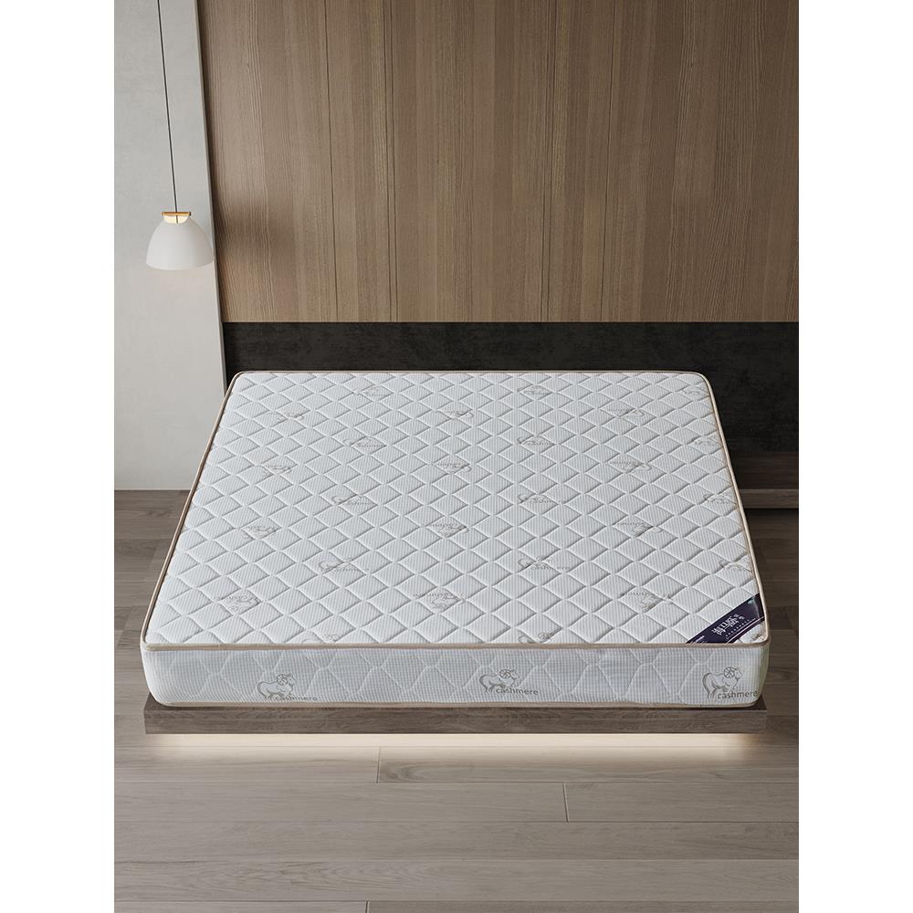 山羊绒3E椰棕床垫1.8米进口天然乳胶席梦思双人床垫可定制折叠