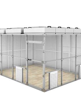 洁净棚电子车间洁净室无尘棚FFU千级净化棚百级洁净棚简易层流罩