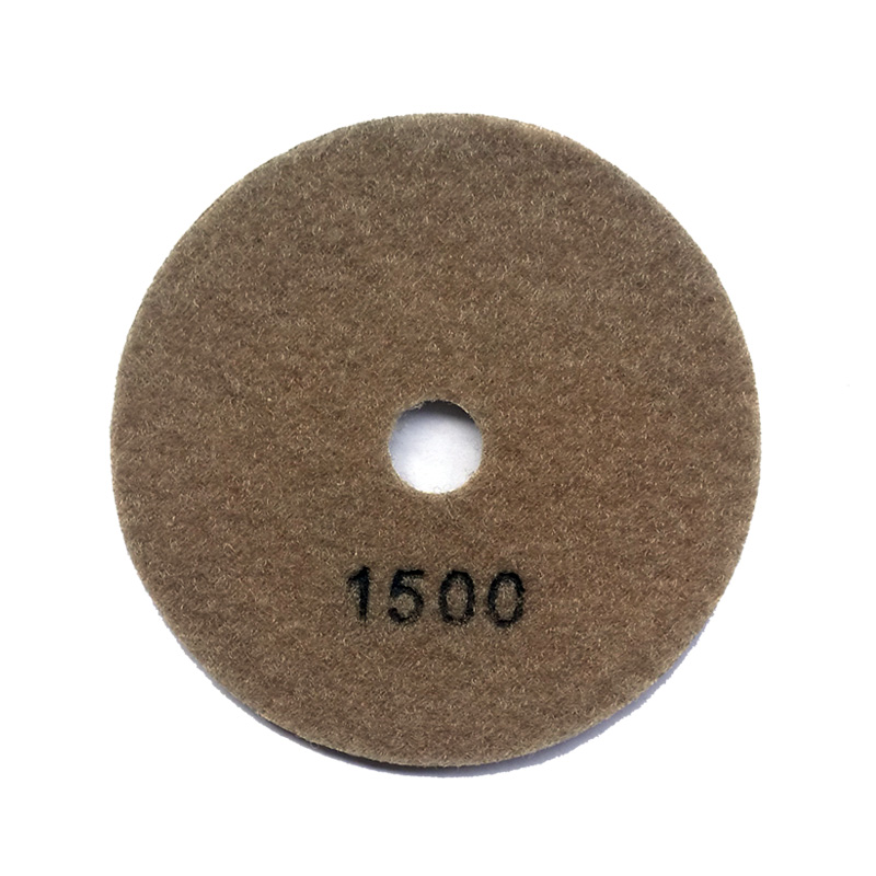 4寸水磨片石材抛光片树脂软磨片大理石花岗岩水磨石水泥地打磨片