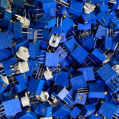 全新混装精密可调电阻电位器3296W/3362P多圈式微调电阻器元件包