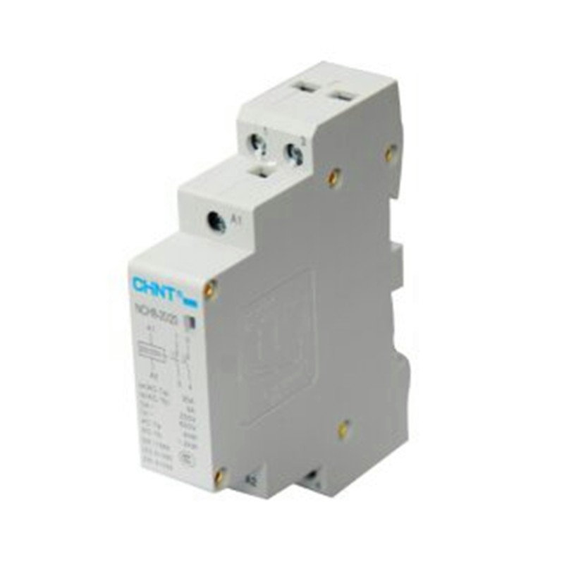 正泰家用小型单相交流接触器220V导轨式NCH8-20/20二常开20A25A2P