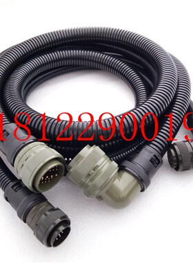 日研四轴转台动力外部线TCE-96756-1 XP41 XP1