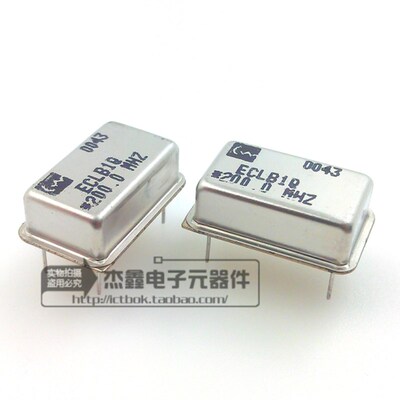 ECLB1Q-200.0MHZ 美国 DIP-14长方形有源晶振200MHZ 200M ECL输出