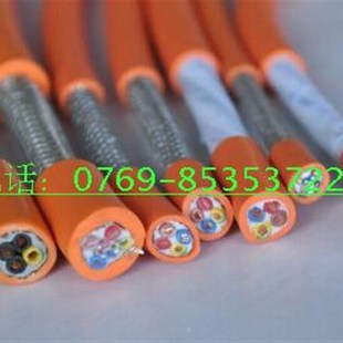 TRVV电缆4芯2.5平方高柔性坦克链电缆 耐弯曲