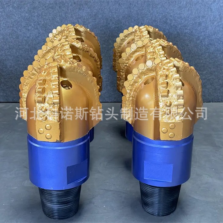 三刀翼钢体PDC钻头  8 1/2英寸215.9mm  打铜矿专用钻头