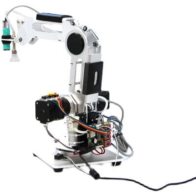 三轴桌面机械臂步进小型精密减速机械手工业机器人搬运吸盘28005