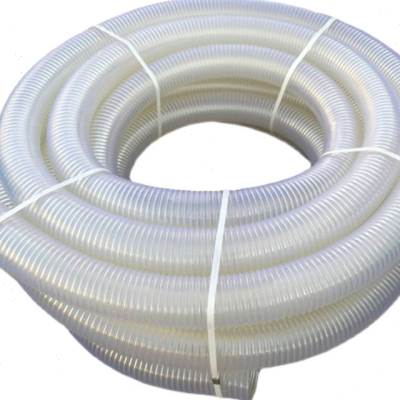 234寸抗冻柔软无钢丝PVC牛筋软管抽粪吸污自吸泵吸水皮龙进水管