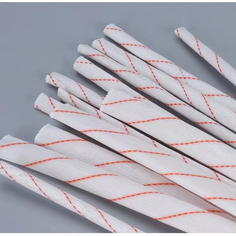 1.5KV黄腊管绝缘耐高温玻璃纤维管黄蜡管电线软管阻燃防火套管