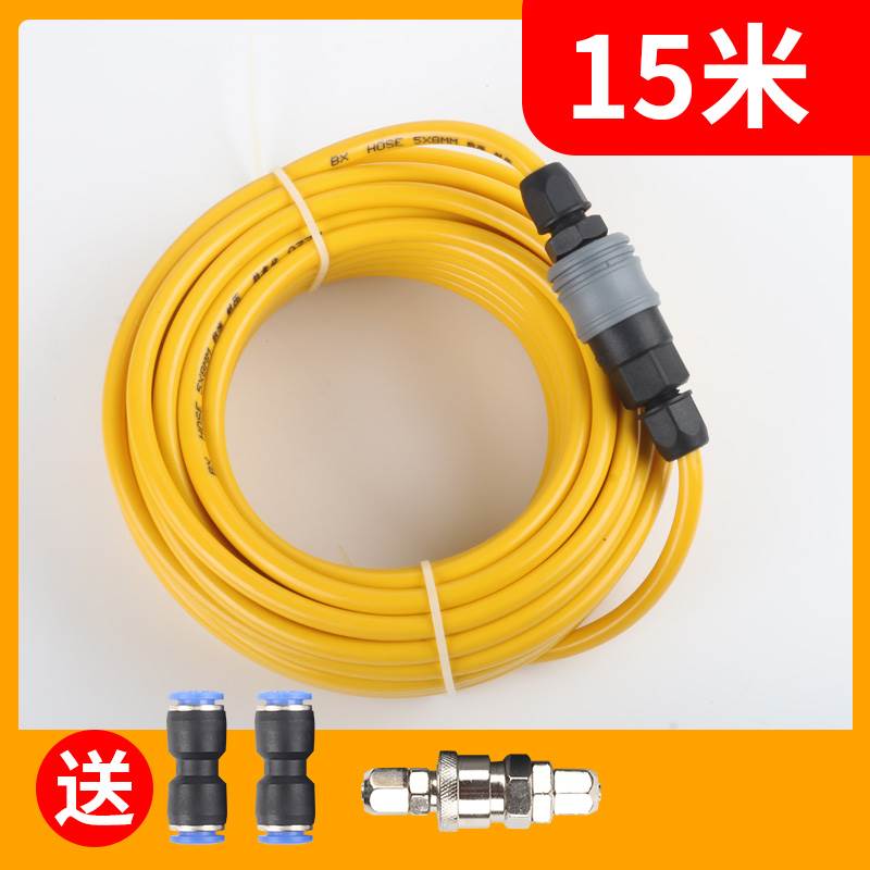 PU高压气管外径8mm木工空压机防冻软管气动风管子厚气泵线气绳管