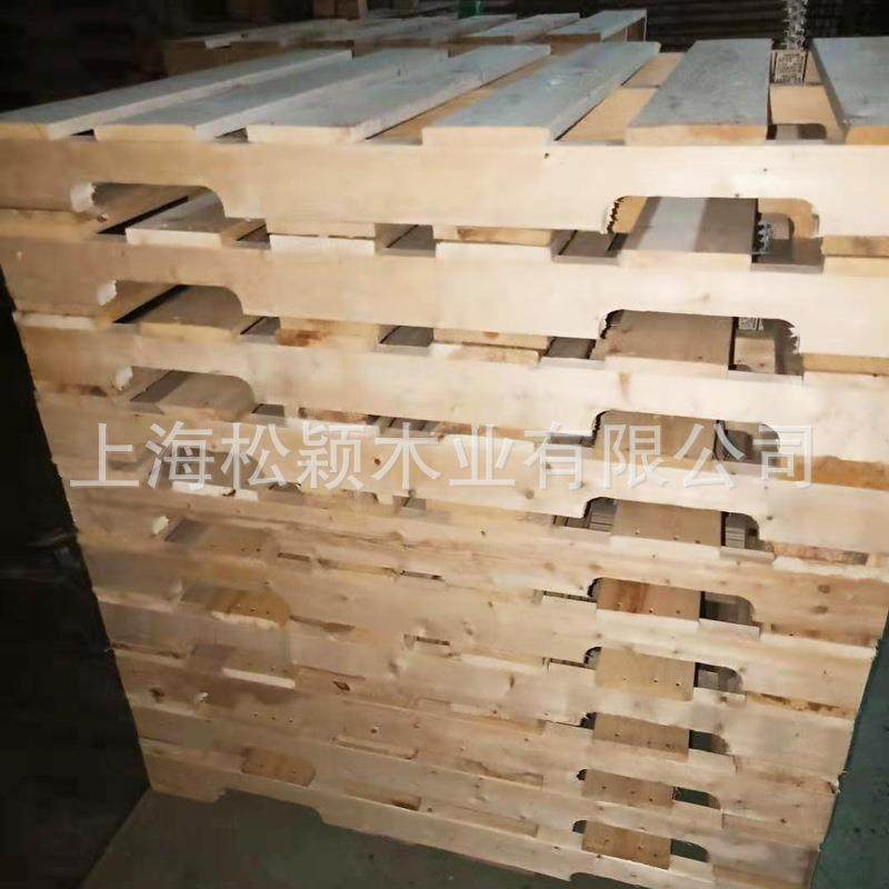 胶合实木木托盘叉车货物托盘物流叉车仓库木栈板1016/1216厂家