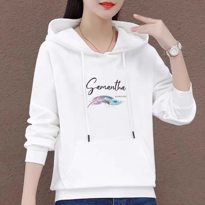 加绒加厚宽松棉韩版连帽卫衣