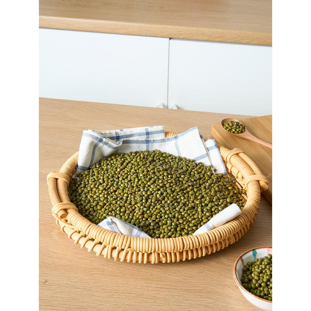 农家绿豆明绿豆50g净重家用非芽豆煮绿豆粥颗粒饱满五谷杂粮