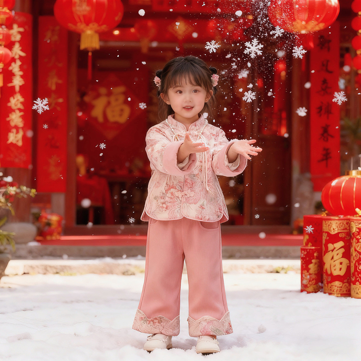 新款冬季加绒女童2026公主服儿童唐装外套加厚套装中式国风拜年服,童装/婴儿装/亲子装,儿童礼服,淘宝优惠券,粉丝福利购,淘宝优惠卷