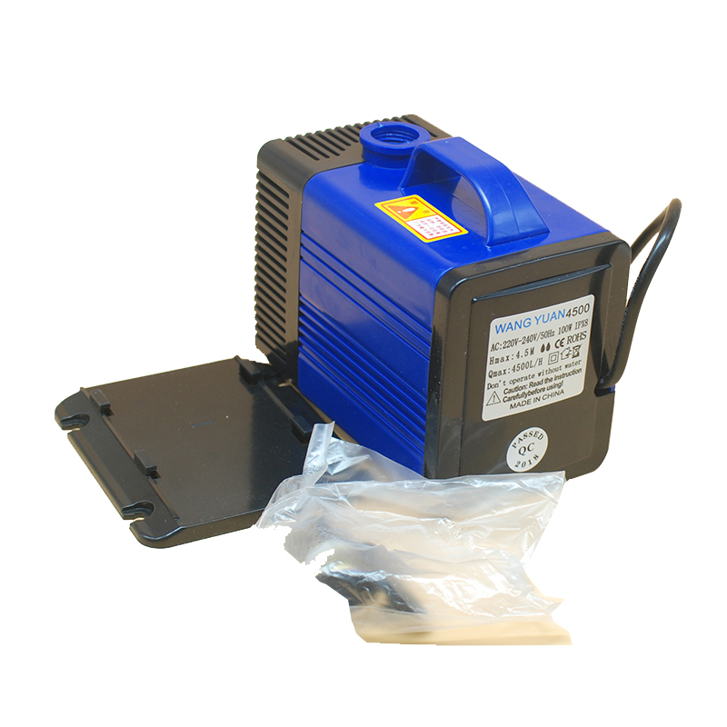 雕刻机3.5/4.5/5米主轴电机水循环80/100/150W冷却潜水泵配件