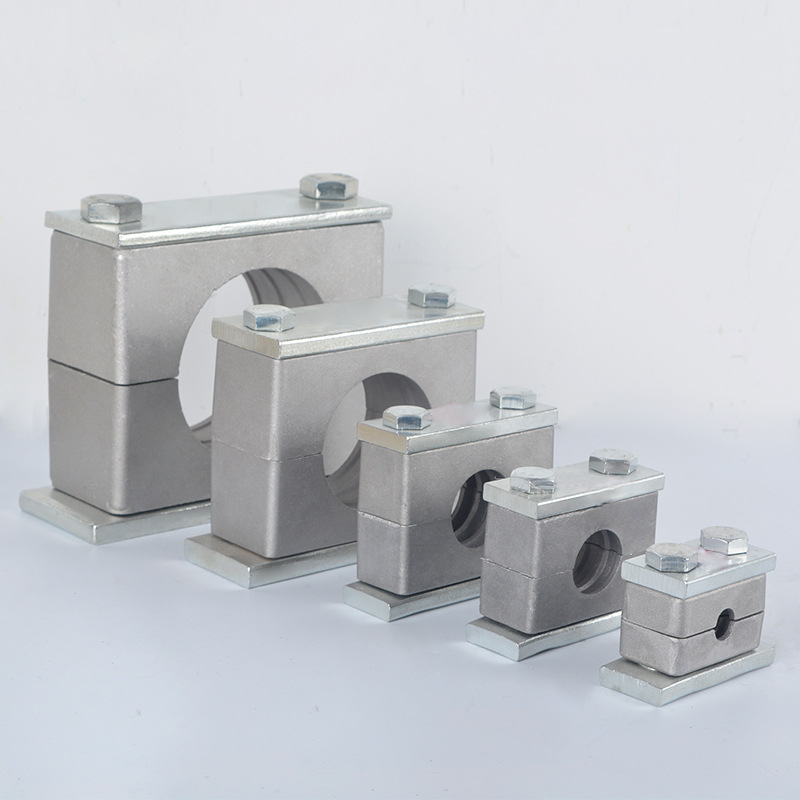 JB/ZQ400h8 B(I)型 THAG1型单孔铝合金管道固定管卡铝合金重型管