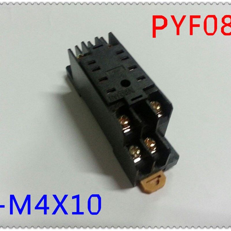 供应【正品】PYF08A/2-M4X10小型继电器底座