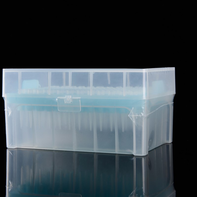 科进kirgen 10ul短白带滤芯刻度吸头移液器吸嘴  无菌盒装移液枪