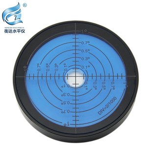 耐高温85度万向水平仪6010高精度6分铝制便携式 圆形水准气泡