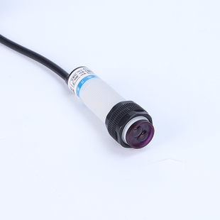 M18漫反射光电开关E3F 三线NPN常开红外对射接近传感器24V DS30C4