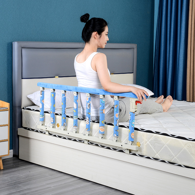 婴儿防摔床围栏宿舍高低床防掉床护栏老人宝宝床边挡板折叠通用